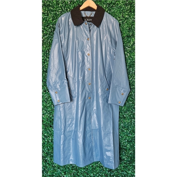 J.Crew Shiny long Barn Jacket™ - Picture 5 of 10